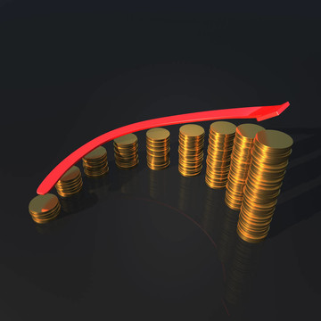 金光閃閃的硬幣