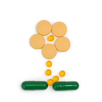 維生素的花