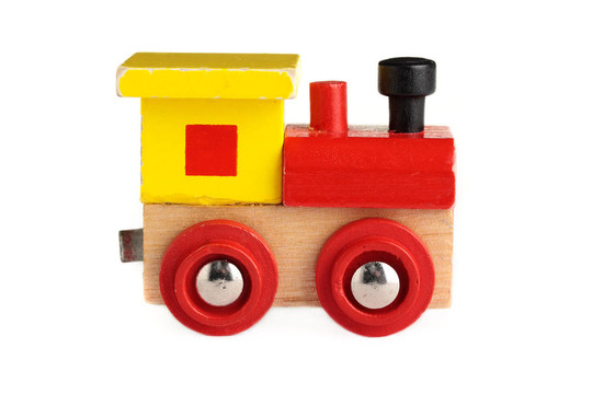 玩具火車。