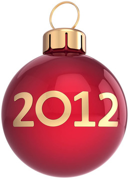 圣誕球2012新年快樂