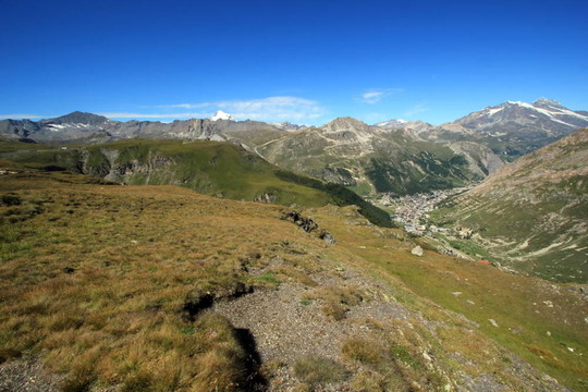 Val d伊塞雷村；阿爾卑斯山脈；法國(guó)
