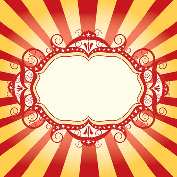馬戲團(tuán)的海報(bào)架