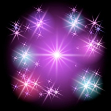發(fā)光的星星