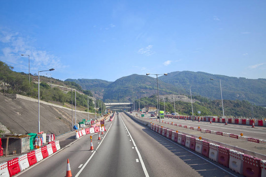 在香港的公路