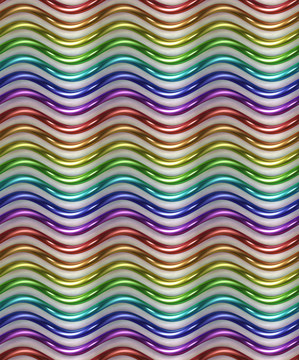 無縫的彩虹紋理/背景