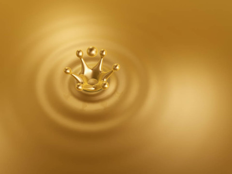 金液滴冠