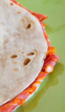 意大利piadina熱意大利臘腸