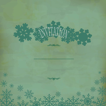 舊貨節(jié)日背景與雪花（舊紙）