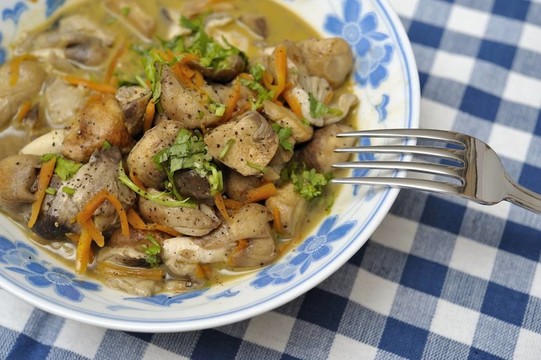 亞洲風(fēng)格蘑菇美味