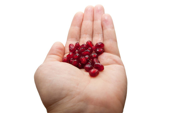 他手里的紅石榴