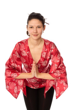 時(shí)尚的女人