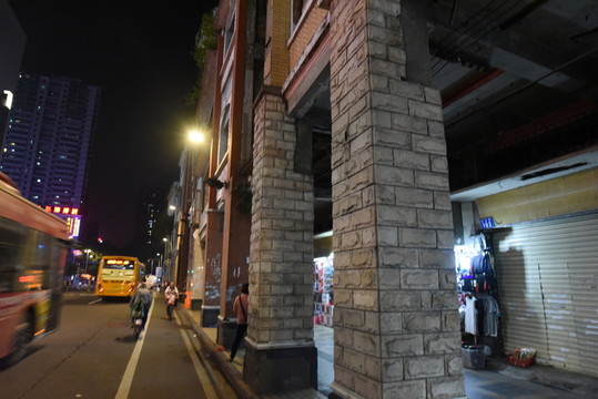 廣州北京路步行街夜景