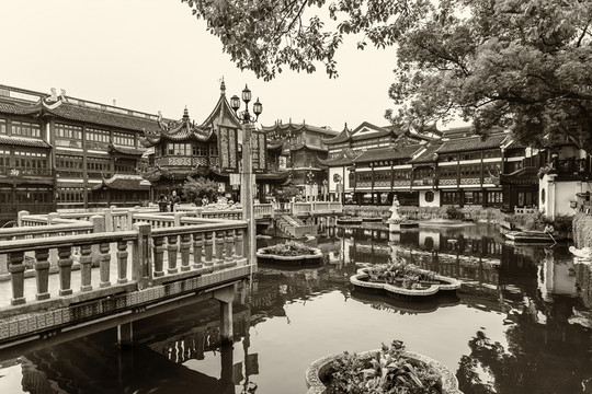 上海城隍廟懷舊照片