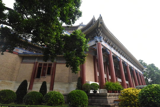 廣州中山紀(jì)念堂側(cè)面