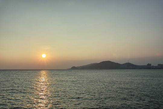 閘坡日落風(fēng)光
