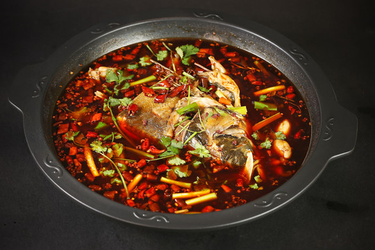 麻辣魚頭