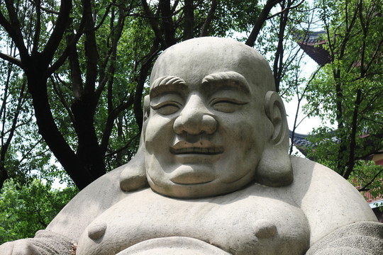 彌勒佛石像