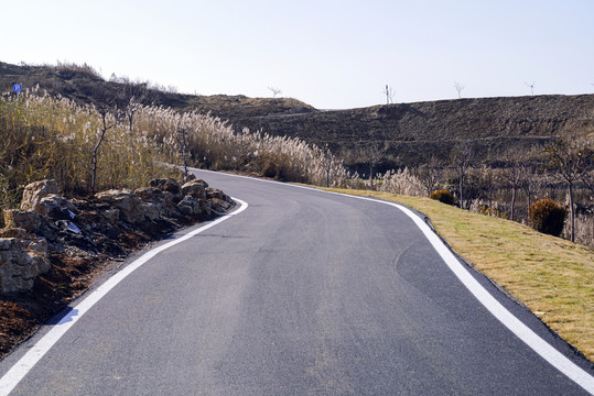高山上的公路