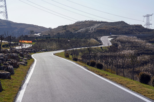 高山上的公路