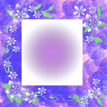 薰衣草花框