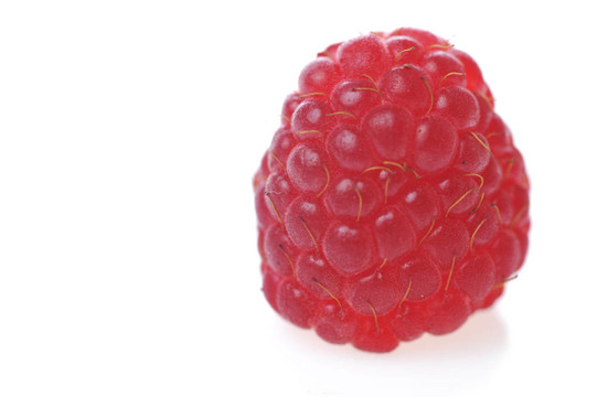 新鮮可口的rspberry特寫