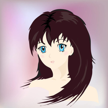 動漫女孩的眼淚