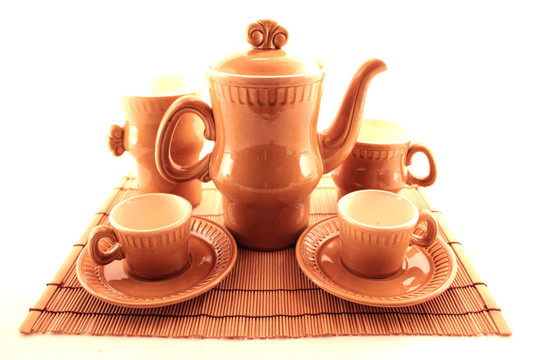白色咖啡杯