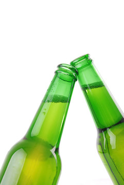 綠色的啤酒瓶