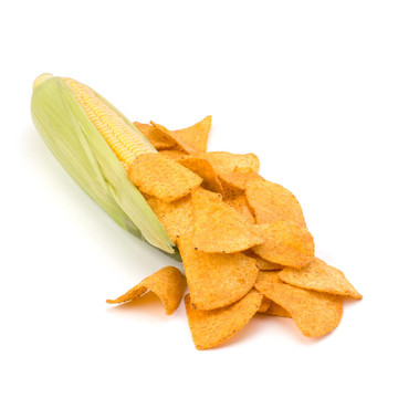 玉米棒和玉米片