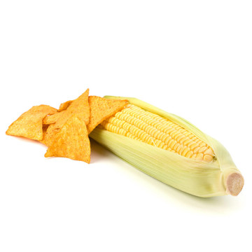 玉米棒和玉米片