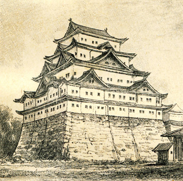 在名古屋城堡