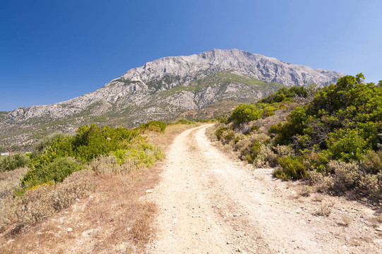 景觀在Samos