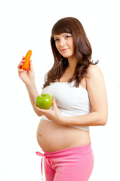 孕婦吃健康食品