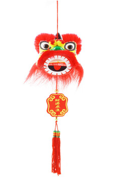 中國(guó)獅頭飾品