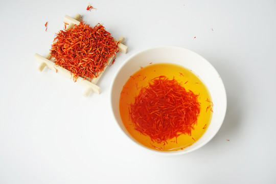 中藥紅花素材