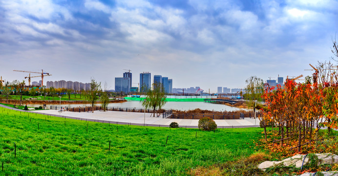 新城區(qū)景觀水系