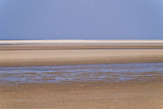 海灘上的St. Peter Ording