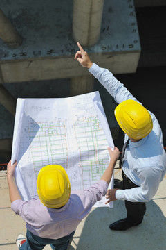 建筑工地建筑師