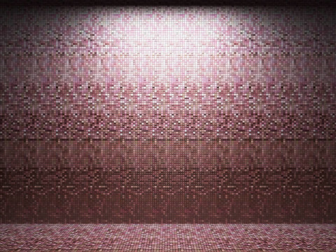 發(fā)光瓷磚墻