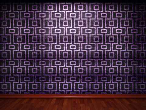 發(fā)光瓷磚墻