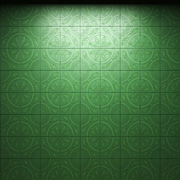 發(fā)光瓷磚墻