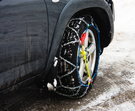 車輛上的雪鏈