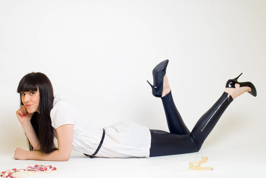 女人與珠