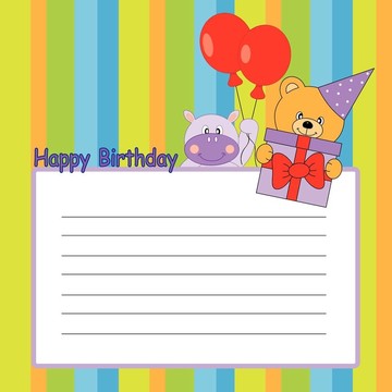 生日卡