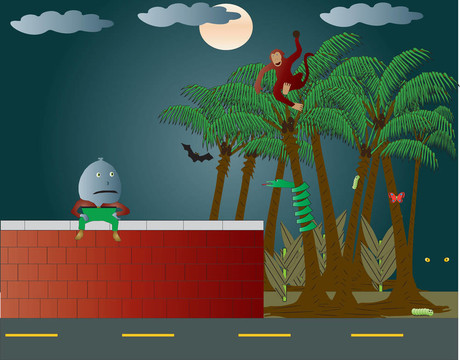 Humpty Dumpty選錯了墻