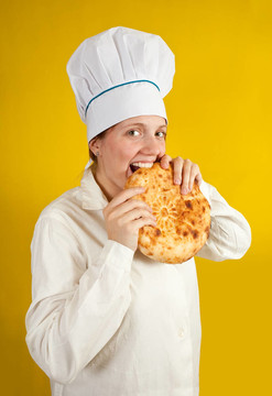 baker正在測試新鮮面包