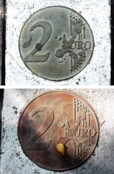 2歐元硬幣頭關(guān)