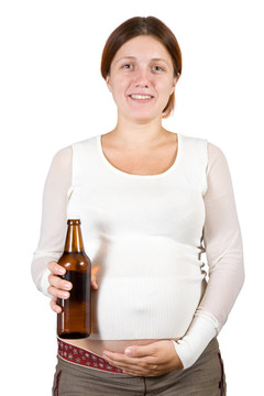 孕婦保溫瓶啤酒