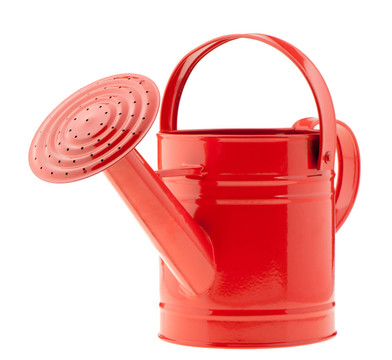 紅色的噴壺