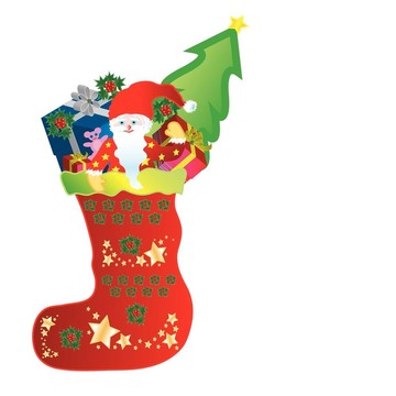 圣誕襪與Santa